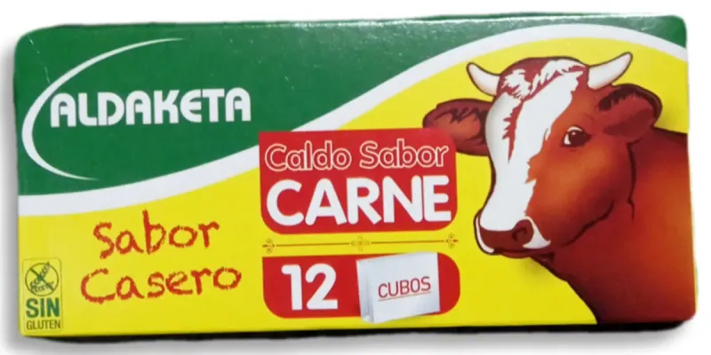 Caja de Caldo sabor Carne Aldaketa (12u)