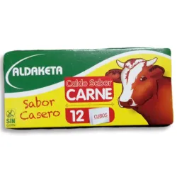 Caja de Caldo sabor Carne Aldaketa (12u)