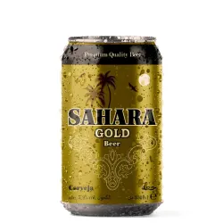 Cerveza Sahara Gold (330ml)