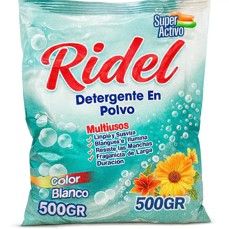 Detergente en Polvo Aroma de Flores (500g)