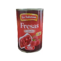 Fresas en Almibar La Sabrosa