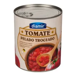 Lata de Tomates Pelados y Troceados Diamir (3.8kg)