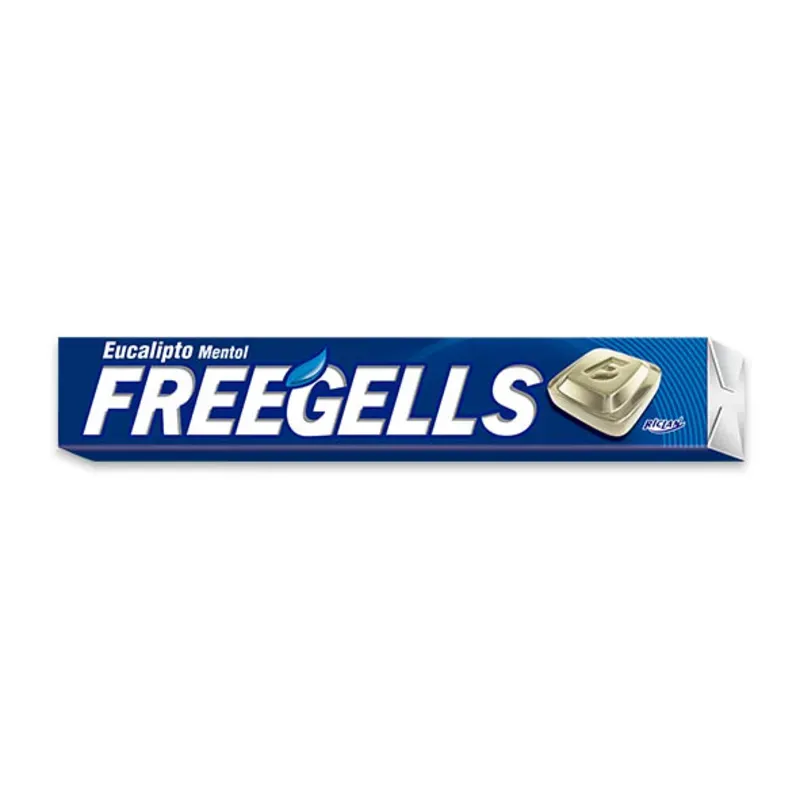Paquete de Caramelos Freegells de Eucalipto