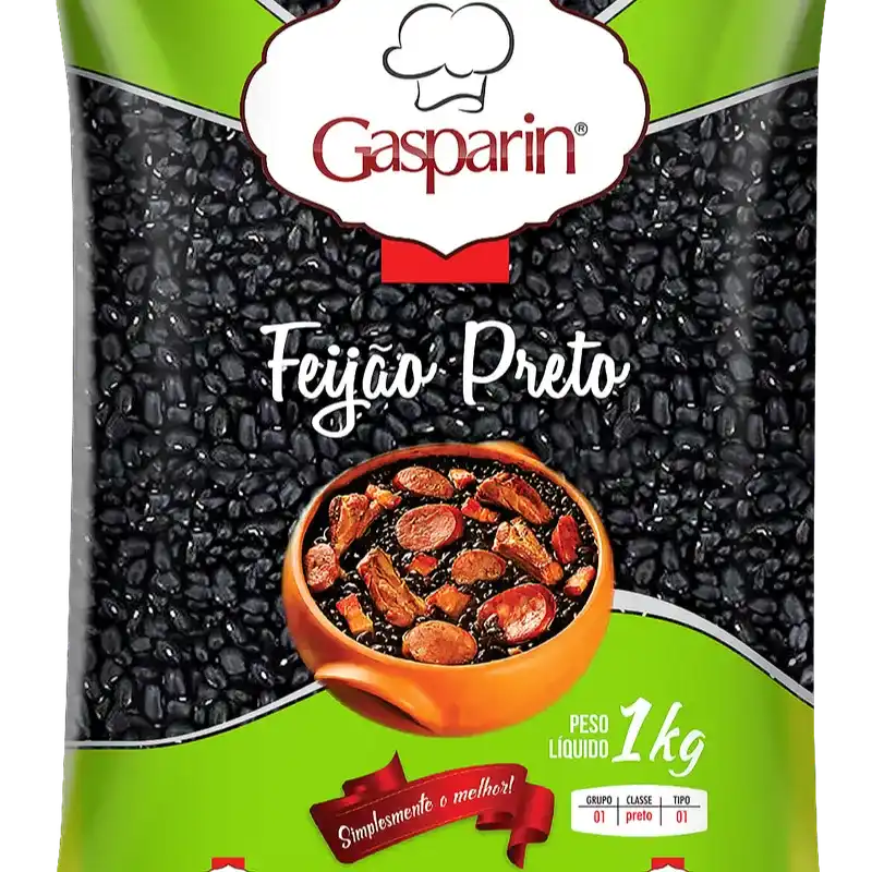 Paquete de Frijol Negro Importado (1kg)