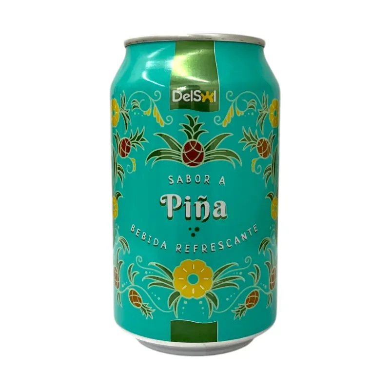 Refresco DelSol sabor Piña (330ml)