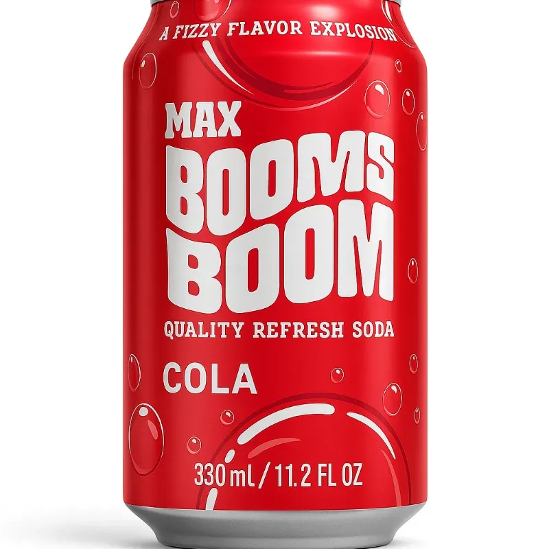 Refresco Max Boom Cola (330ml)