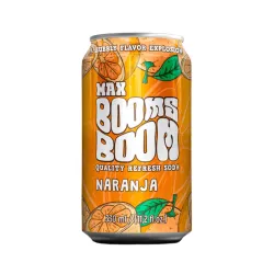Refresco Max Boom Naranja (330ml)