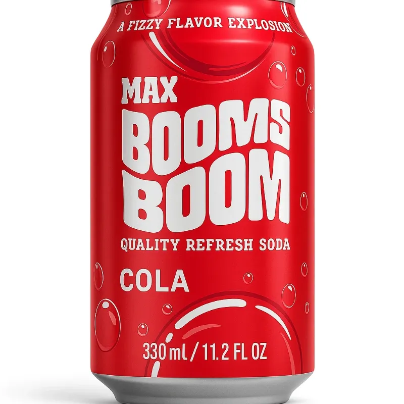 Refresco Max Boom Cola (330ml)