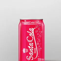 Refresco Santa sabor Cola (330ml)