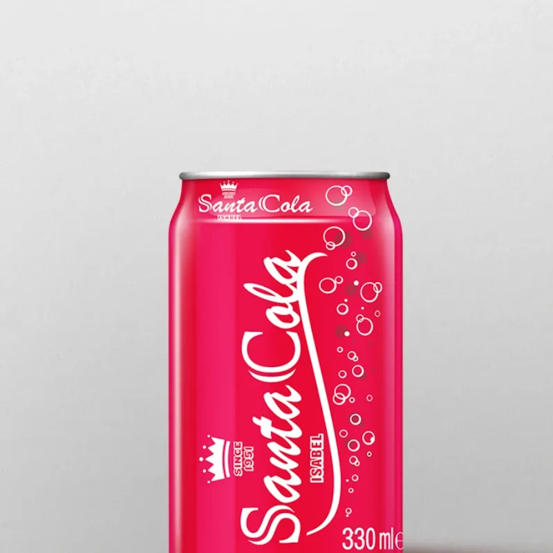 Refresco Santa sabor Cola (330ml)