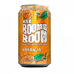Refresco Max Boom Naranja (330ml)
