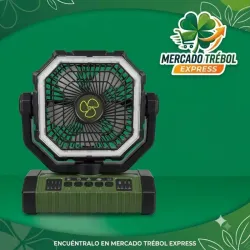 Ventilador recargable