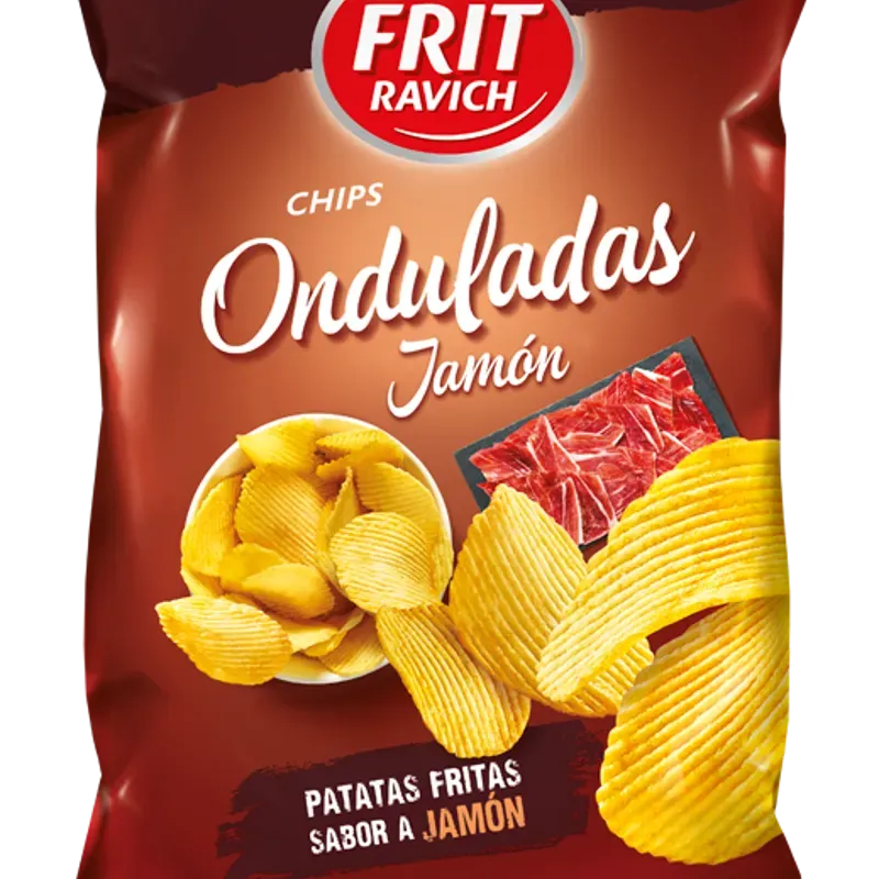 Patatas Chips Onduladas 