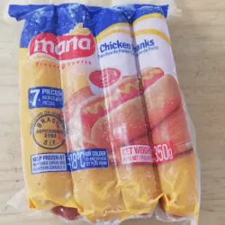 Salchicha de pollo