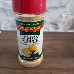 Sazón Pimienta y limón