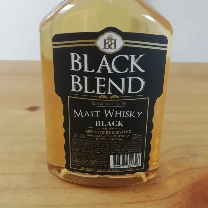 Whisky black blend