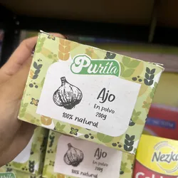 AJO MOLIDO 200G PURITA