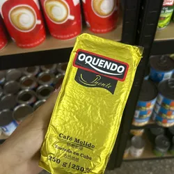 Cafe Molido de 250 gr marca Oquendo Puente.