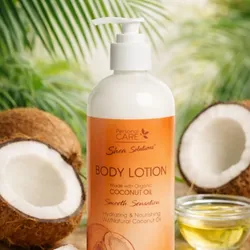 Crema corporal de coco