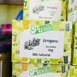 OREGANO EN POLVO 150G PURITA