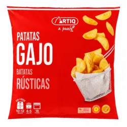 Papas en Gajos 750g Naturales