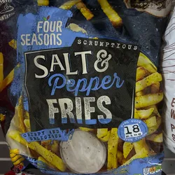 Papas Prefritas con Sal y Pimienta