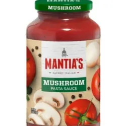 PASTA DE TOMATE CON CHAMPINONES MANTIA