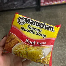 SOPA, TIPO RAMEN CON SABOR A RES, 85