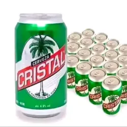Caja de cerveza cristal 24 unidades
