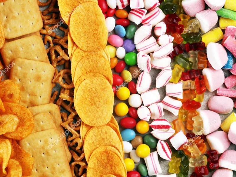 Snacks, golosinas y galletas 