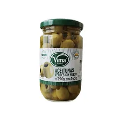Aceitunas verdes sin hueso Vima 