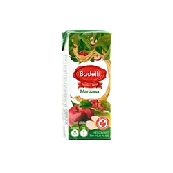 Cajita de jugo Badelli sabor manzana 