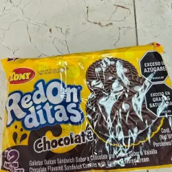 Galletas redonditas de chocolate