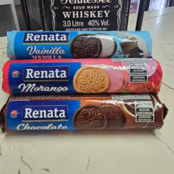 Galletas rellenas, sabores varios