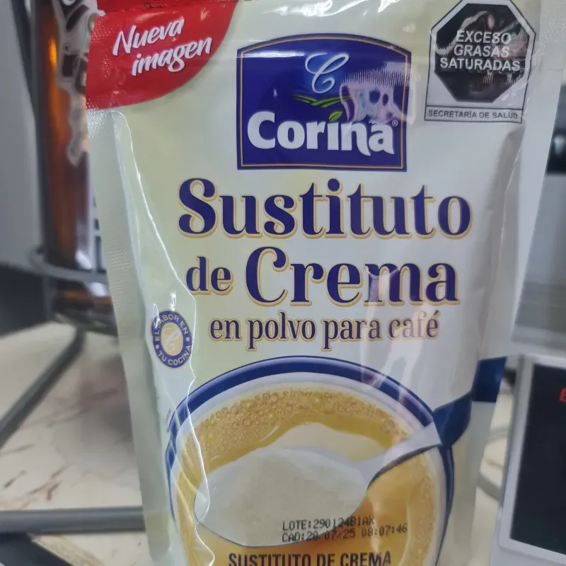 SUSTITUTO DE CREMA PARA CAFÉ