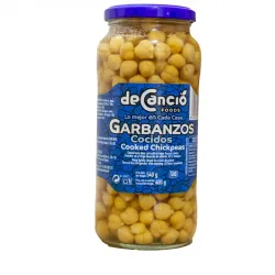 Garbanzos al natural cocidos deCancio Foods (540g)