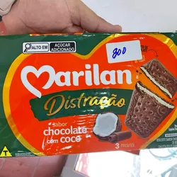 GALLETAS MARILAN DE CHOCOLATE Y COCO