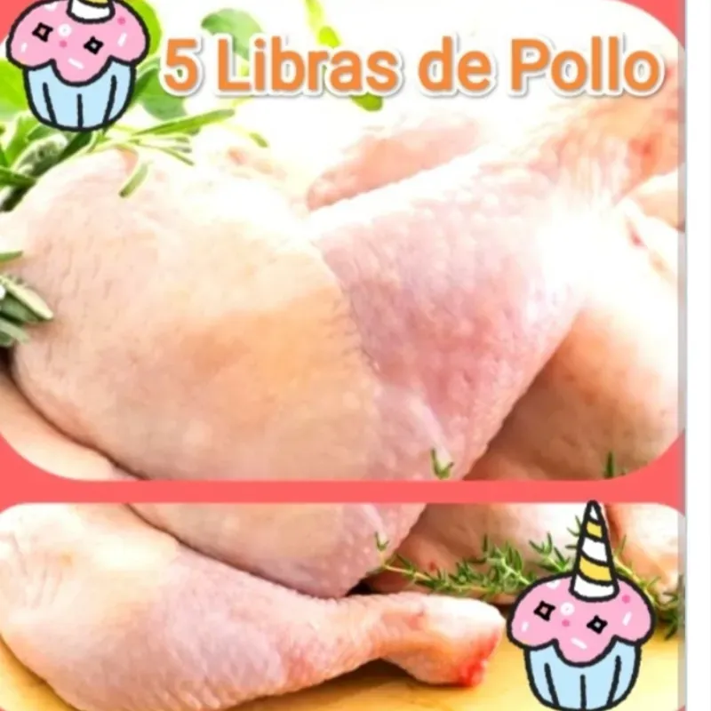 5 Libras de Pollo