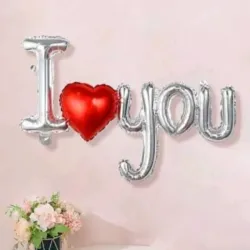 011 Globo I❤️YOU PLATEADO 