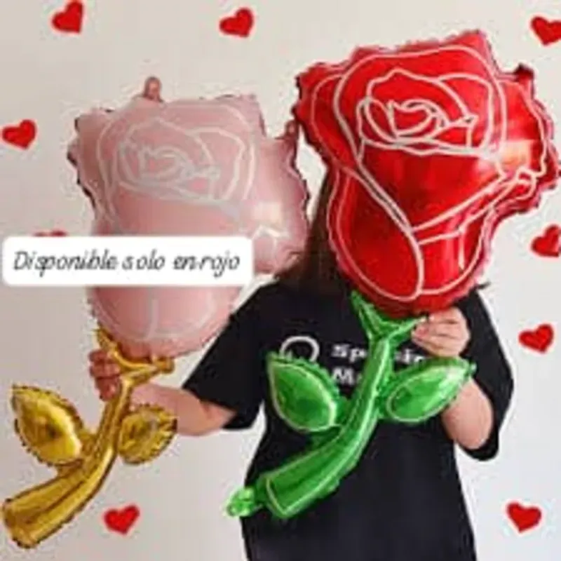 012 Rosa grande roja