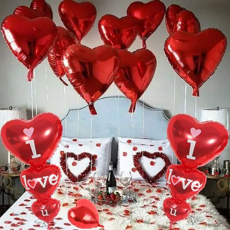 05 Globos en forma de corazón