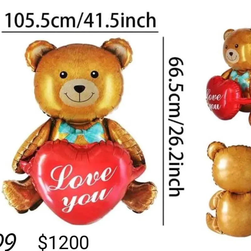 09 oso dorado con  rojo