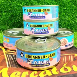 Atún en aceite vegetal.DOCANNED☆STAR