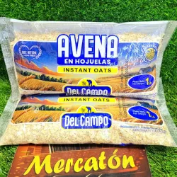 Avena en hojuelas 1lb.DEL CAMPO