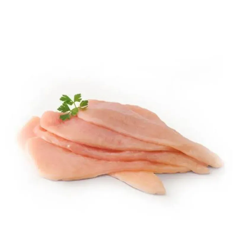 Bistec de pechuga de pollo. La libra en $1300