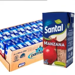 Cajas de jugo 200ml.SANTAL
