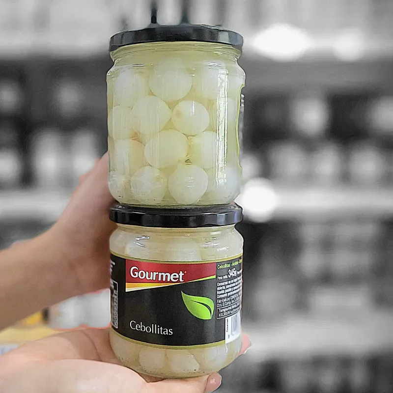 Cebollitas encurtidas. GOURMET
