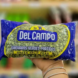 Chicharos verdes 1lb. DEL CAMPO