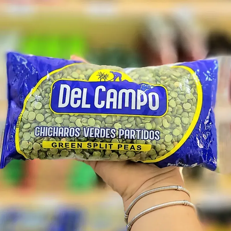 Chícharos verdes. Del Campo