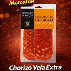 Chorizo Vela Extra Lasqueado.SOMALO